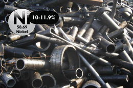 Лом Б55 (Ni 10-11.9%)